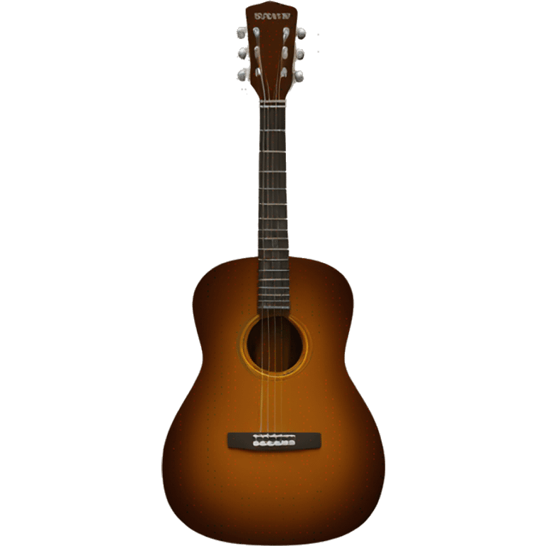 Brown Acoustic Guitar emoji