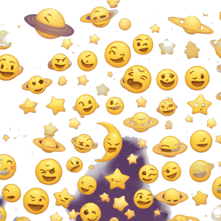 Ver las estrellas desde Saturno  emoji