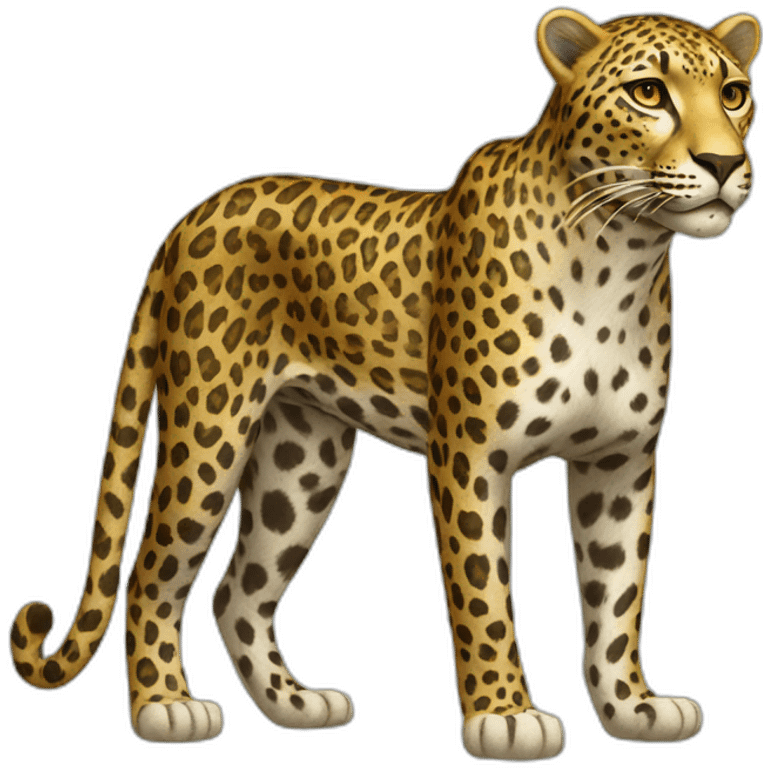 Leopard Full Body emoji