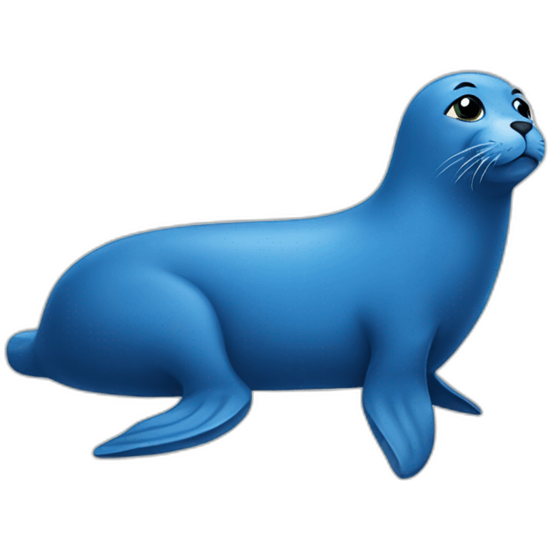 blue seal emoji