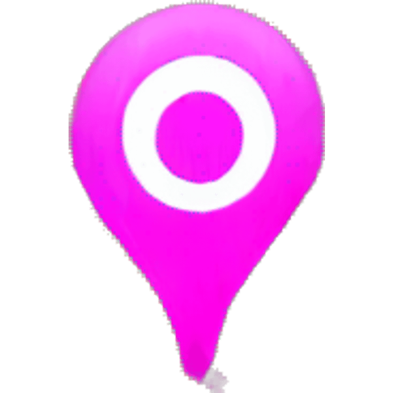 pink location point  emoji