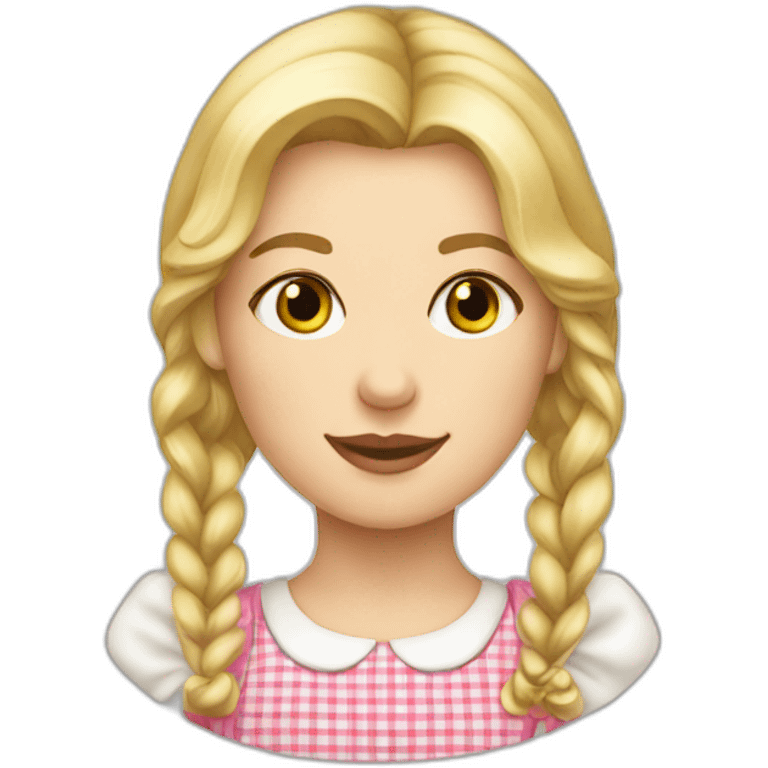 Blond Dorothy silesia girl emoji