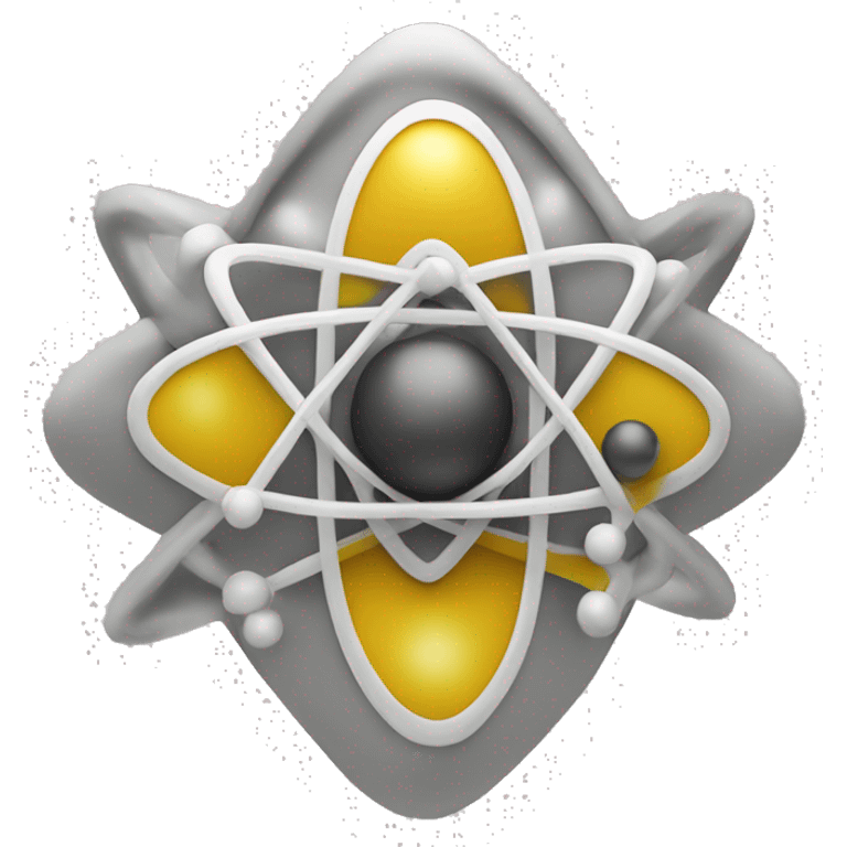 A simple model of the atom emoji