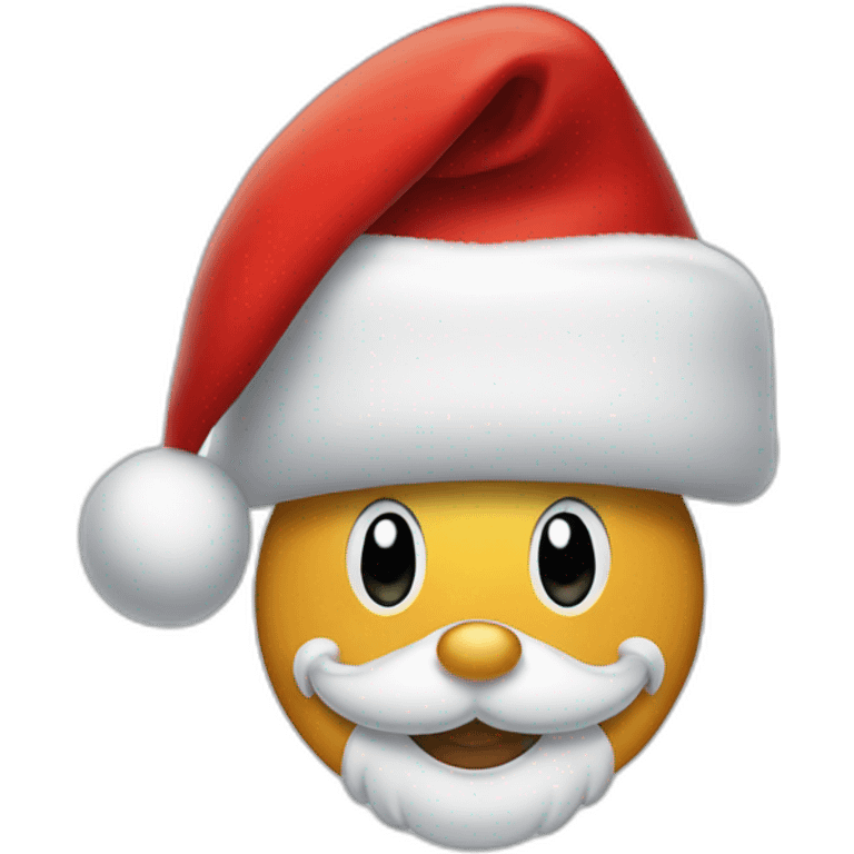 Mickey Mouse Santa hat  emoji