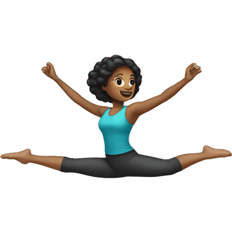 trampolin woman emoji