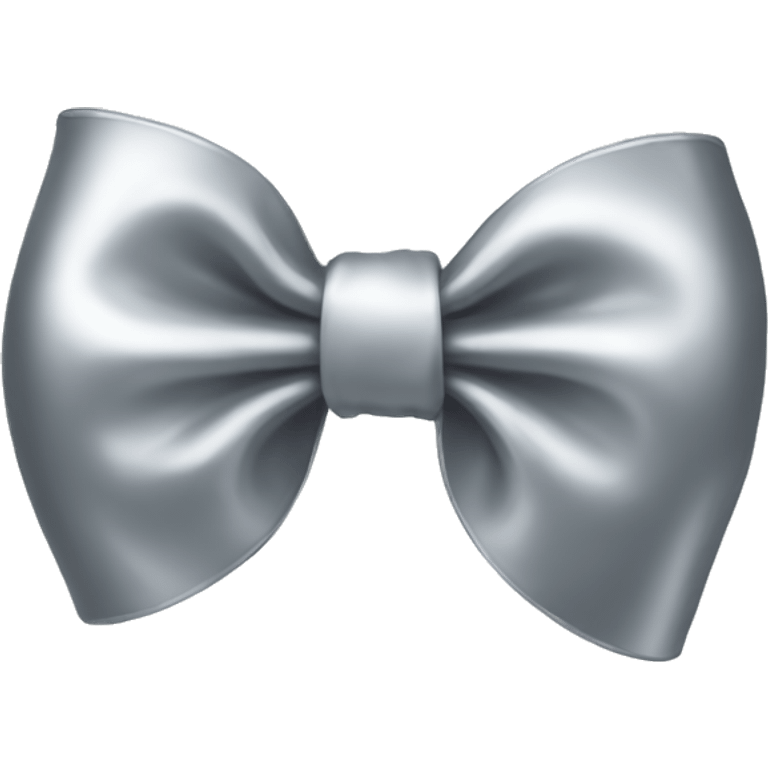 Silver bow emoji