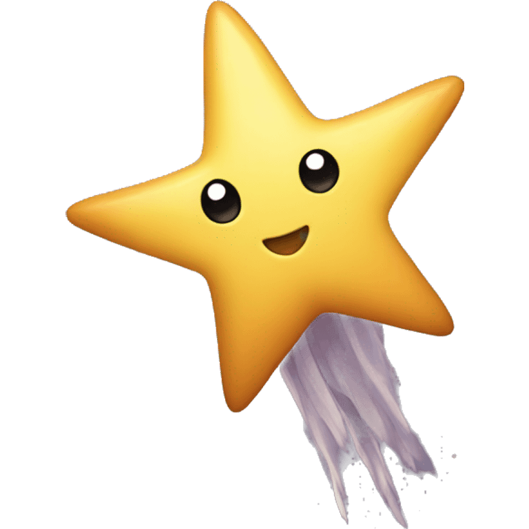 Shooting star emoji