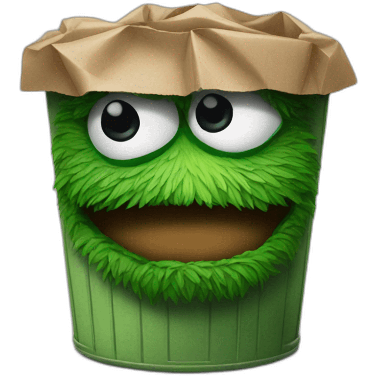 Oscar the grouch emoji