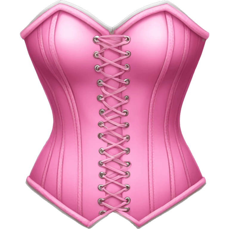 Pink corset  emoji