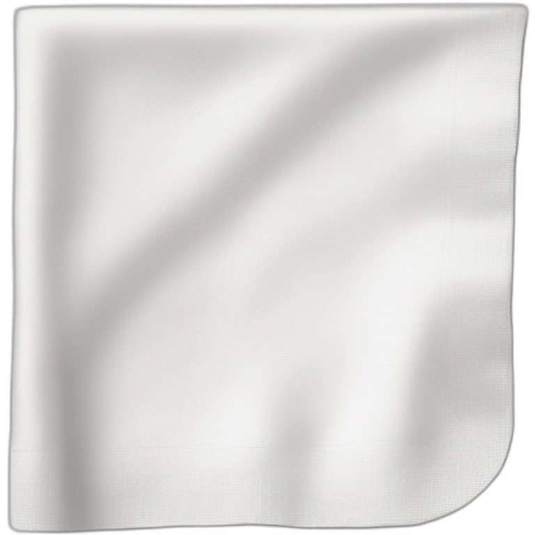 White napkin emoji