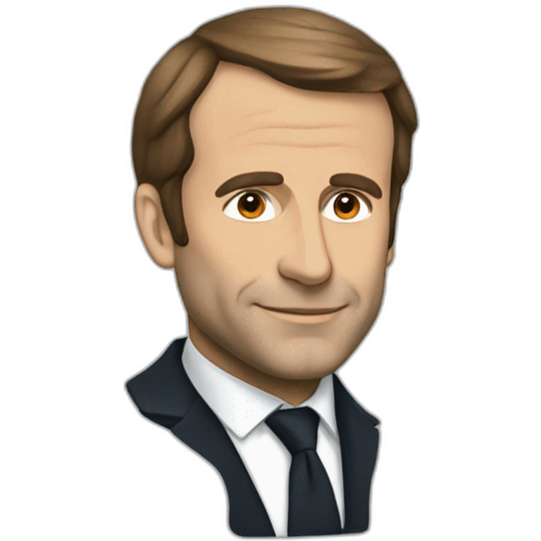 Macron énervé  emoji