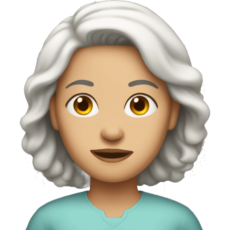 White mother emoji