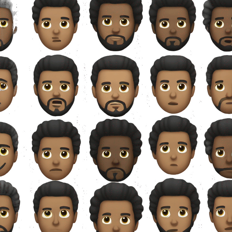 The weeknd  emoji