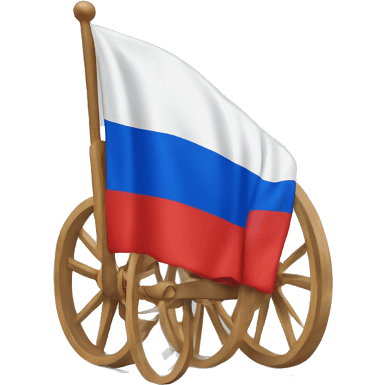 rusia bandera en silla de ruedas emoji