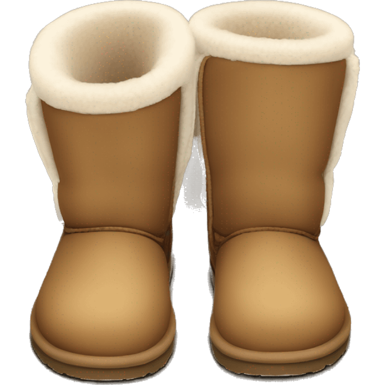 Ugg boots from the top emoji