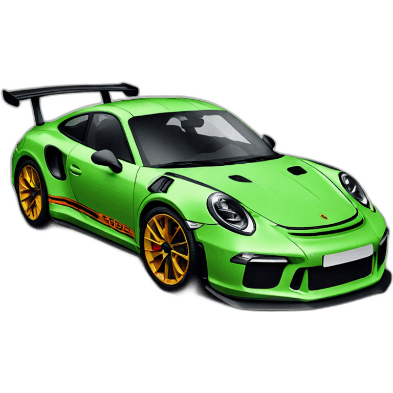 poshe 911 gt3 rs emoji