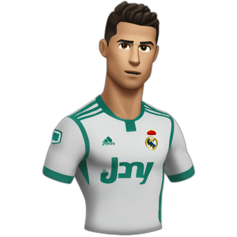 cristiano ronaldo, not happy emoji