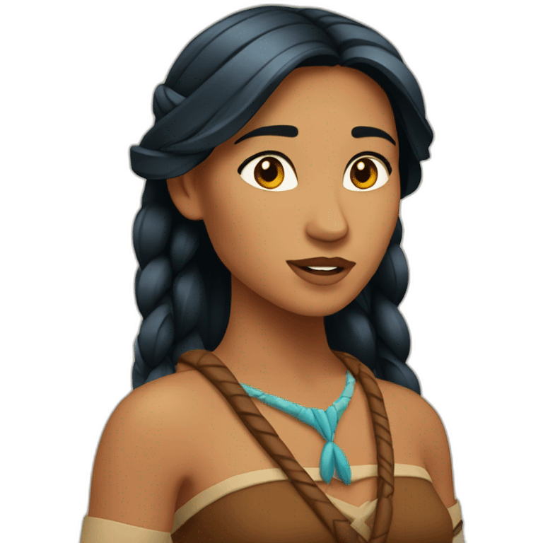 Pocahontas emoji