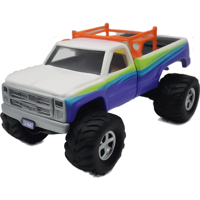 Hot wheels monster kei truck Barbie 1:24 scale  emoji