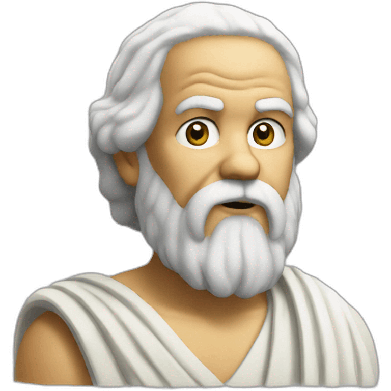 socrates discussing emoji