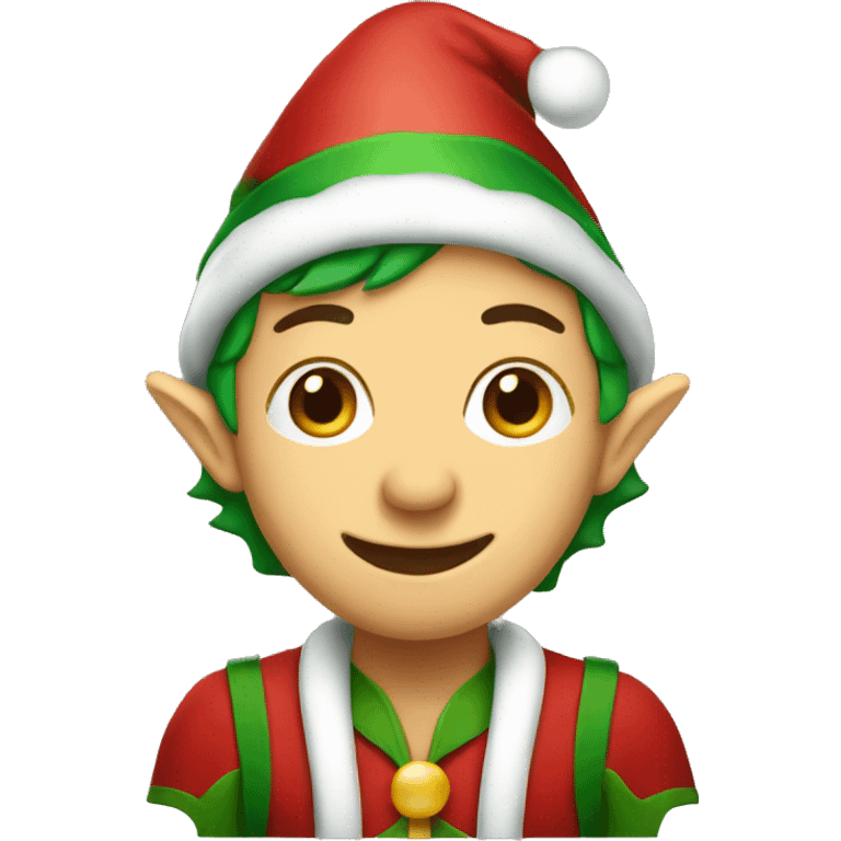 christmas elf emoji