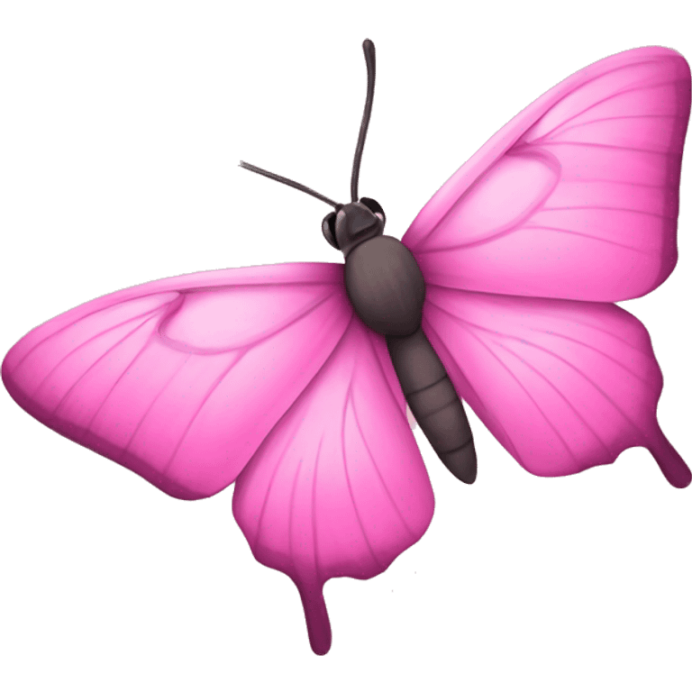 borboleta rosa emoji