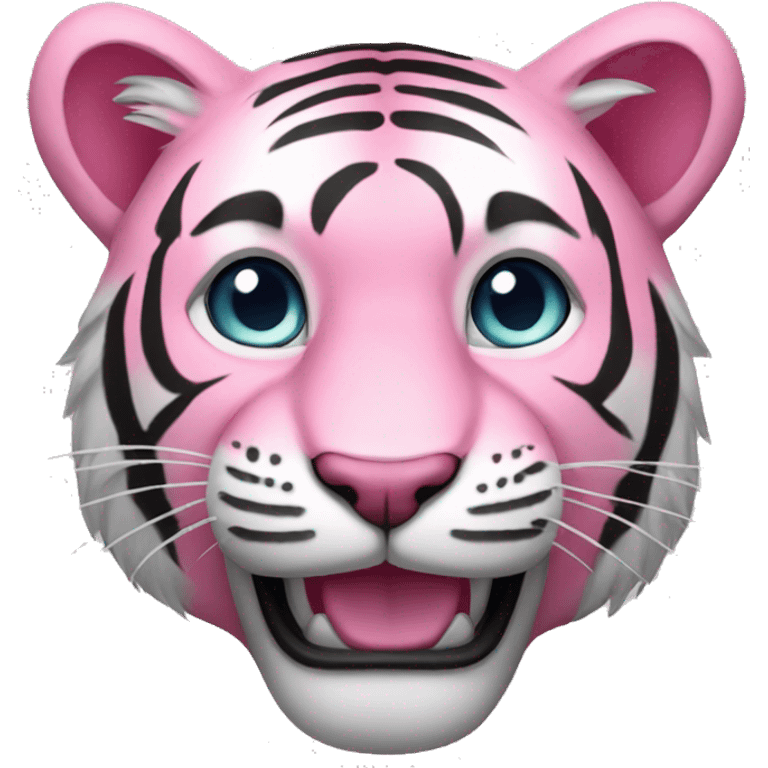 Pink tiger  emoji