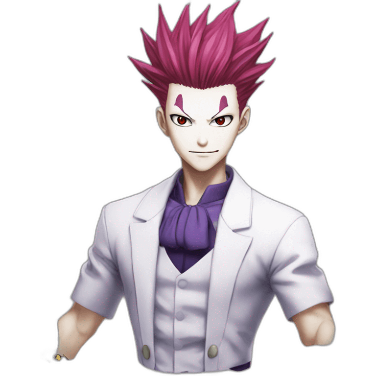 Hisoka from Hunter x Hunter emoji