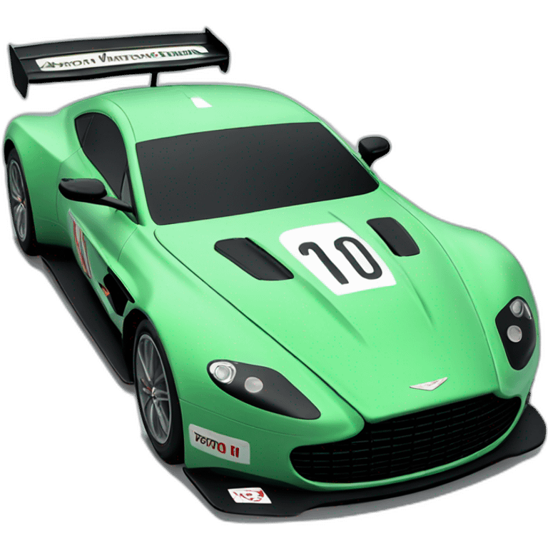 Aston Martin green formula 1 car emoji