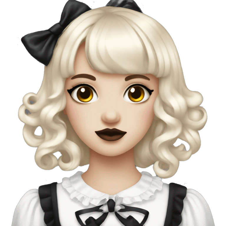 Lolita goth  emoji