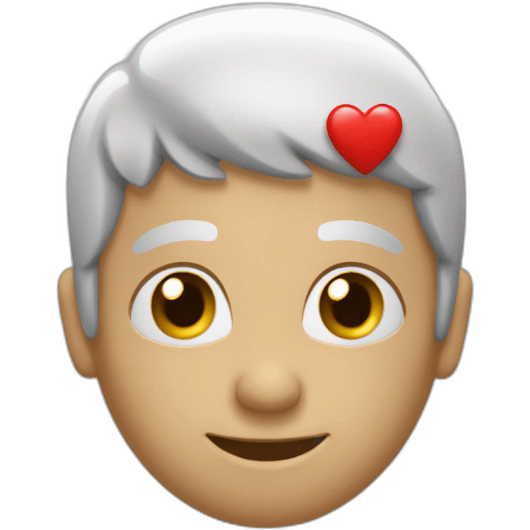 coeur dans une main emoji