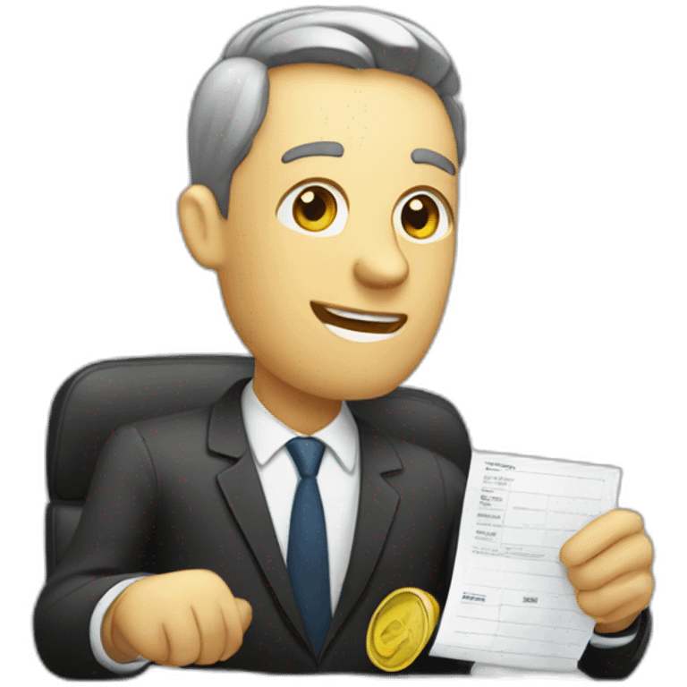 Accounts receivable emoji