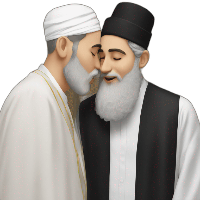 Imam kiss Rabbi emoji