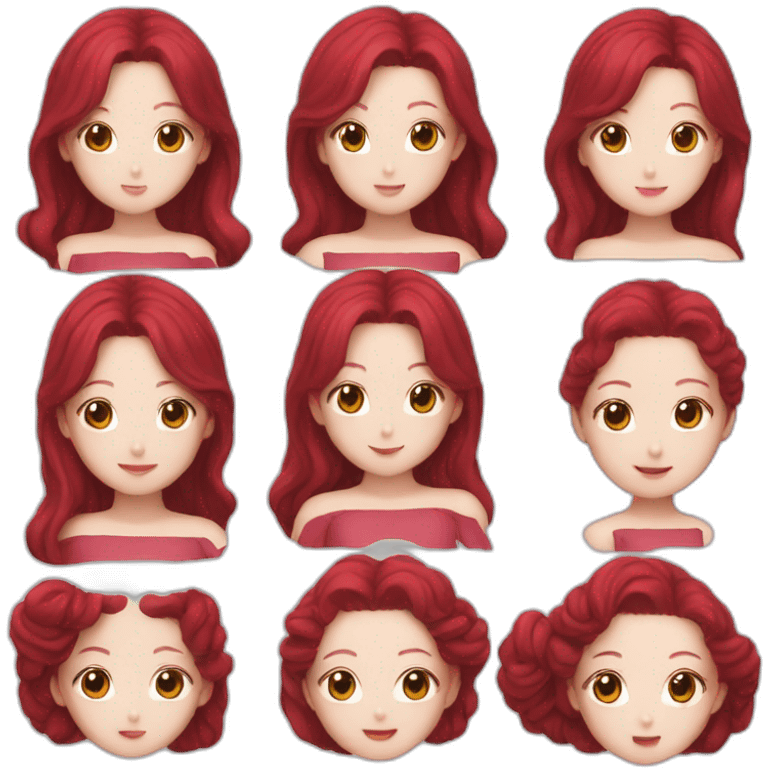 Irene red velvet emoji