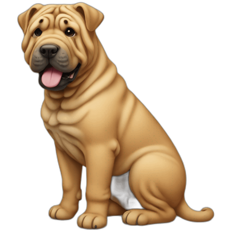 Shar pei emoji