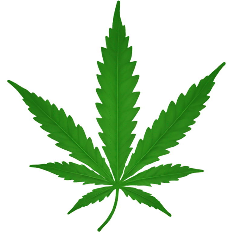 Cannabis leaf emoji