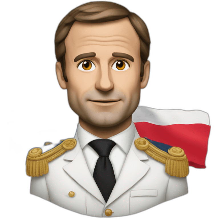 Macron french president emoji