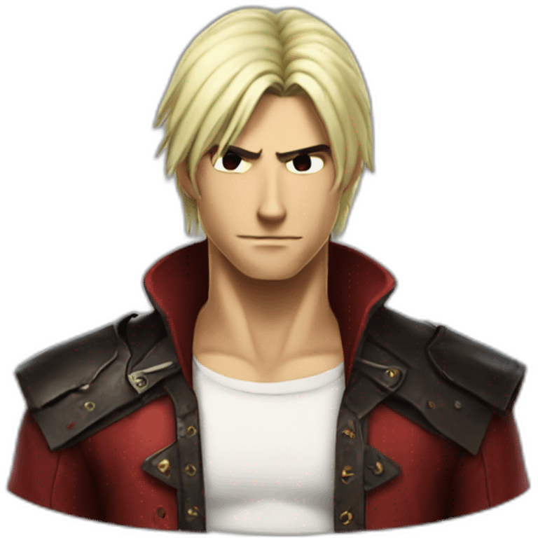 Dante from devil may cry emoji