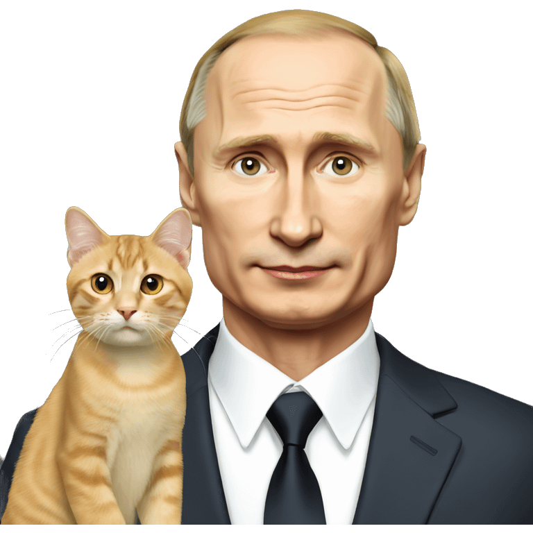 putin with cat emoji