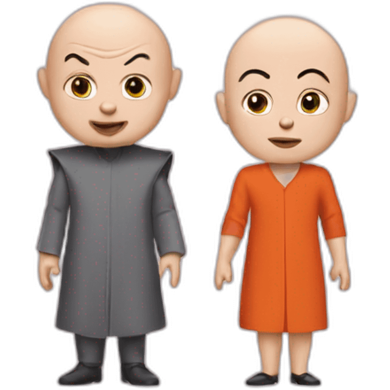 dr evil and mini me emoji