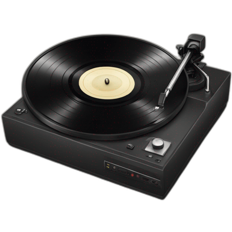 Vinyl-record-player emoji