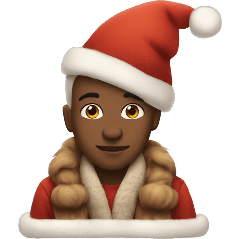 cozy christmas emoji