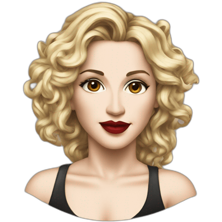 Madonna singer sexy emoji