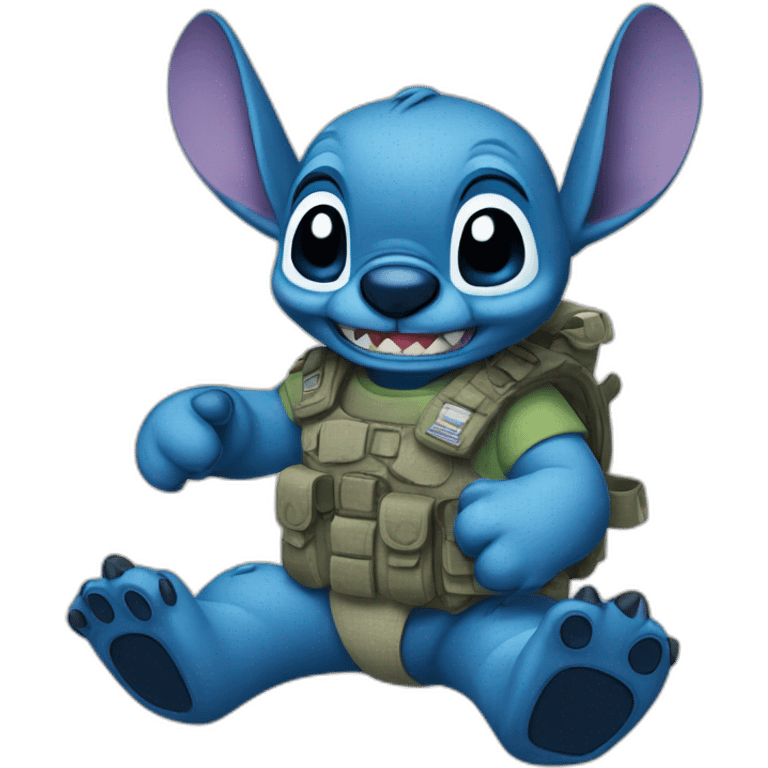 Stitch is troops emoji