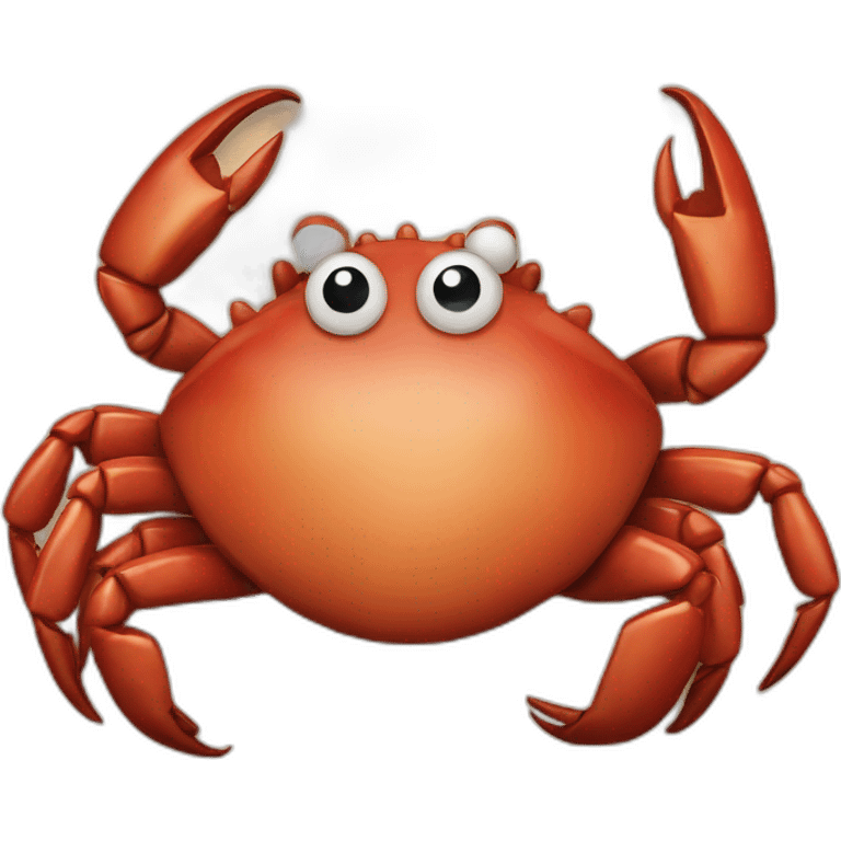 You get a crab emoji