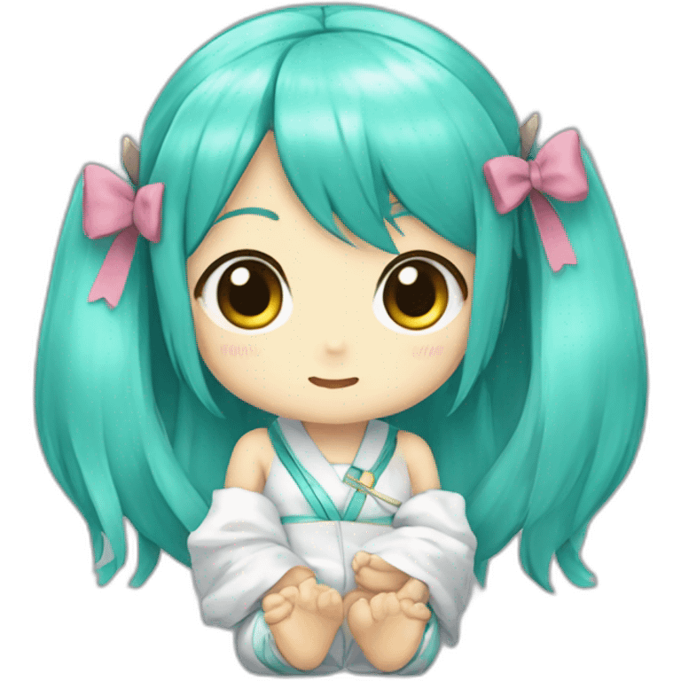 Hatsune Miku infant emoji