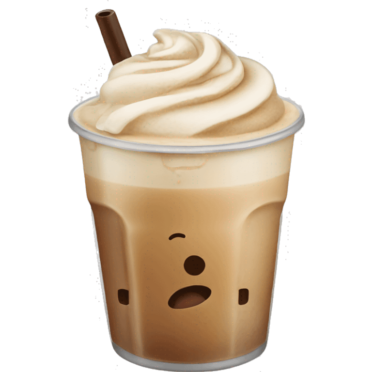 iced latte emoji