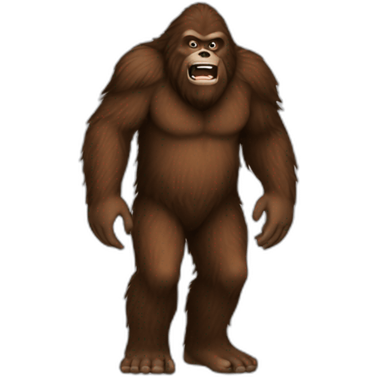 bigfoot emoji