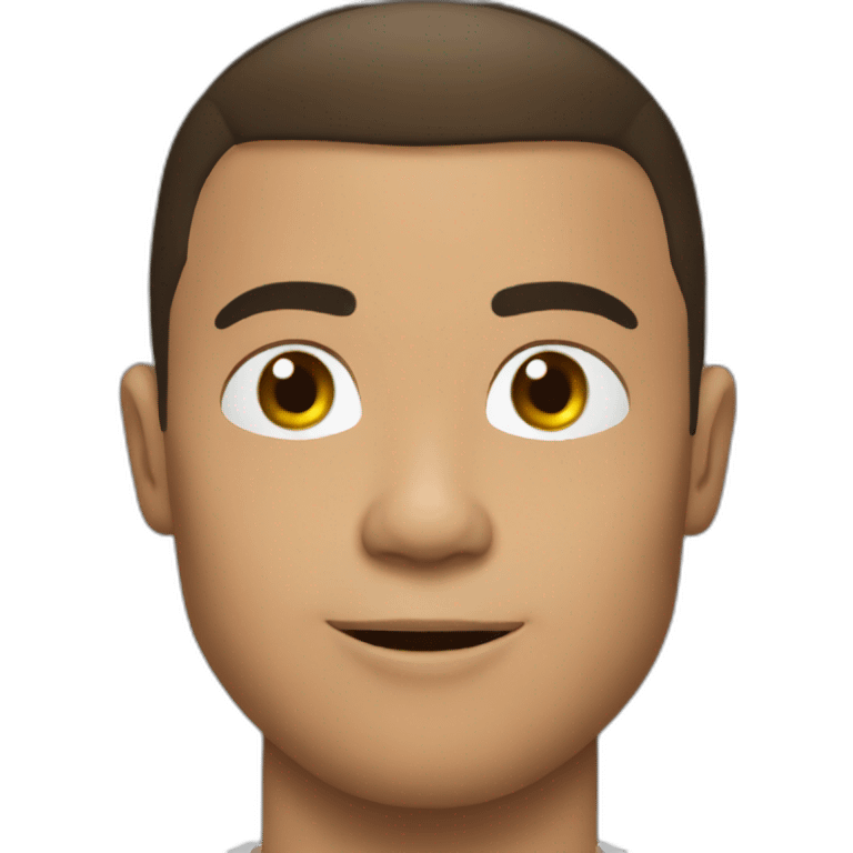 ronaldo choqué emoji