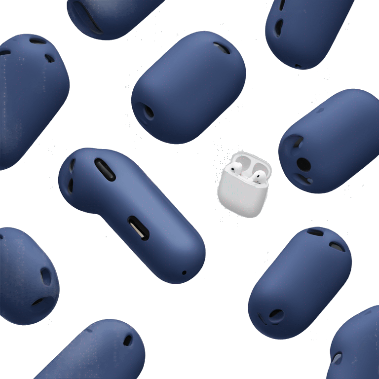 dark Blue AirPods Max emoji